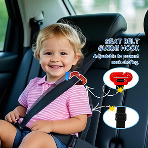 Siège <span class=keywords><strong>rehausseur</strong></span> de voiture sans dossier, siège <span class=keywords><strong>rehausseur</strong></span> de voyage pour voiture, siège <span class=keywords><strong>rehausseur</strong></span> de voiture portable pour enfants de 3 ans et plus - Product Image 4