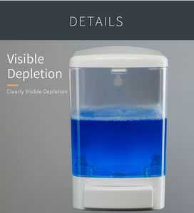 Manual Soap <strong>Dispenser</strong> Kitchen Bathroom Wall Mounted Soap <strong>Dispenser</strong> Commercial Soap <strong>Dispenser</strong> for Liquid Containers <strong>Shampoo</strong> Gel C - Product Image 2