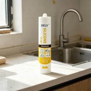 Scellant en silicone durable, imperméable, anti-âge, flexible pour l'installation de panneaux sanitaires, de portes et de fenêtres - Product Image 1