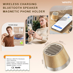 Haut-parleur à chargement magnétique de taille compacte, 600mAh, grande capacité de batterie, lecteur audio pour la maison et le <span class=keywords><strong>bureau</strong></span> - Product Image 2