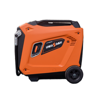 Hwasdan H11500 10kW Auto-Start 4-Takt Hochleistungs-Tragbarer Inverter-Generator 25L Kraftstofftank 70% Effizienz Benzinbetrieben