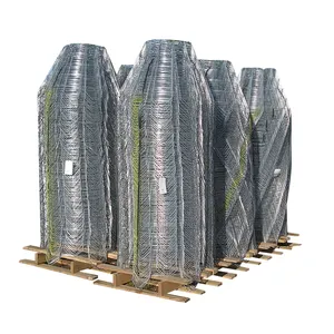 Online wholesaler tree planting iron wire mesh baskets durable tree wire mesh basket root ball netting price list