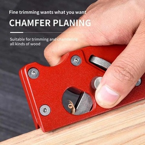 Chamfering Planer Cutter Heads Woodworking Edge Corner Flattening <strong>Tool</strong> Auxiliary Positioner Manual Chamfering Planer <strong>Tools</strong> - Product Image 4