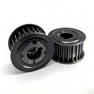 Polea de sincronización 1008 Taper Lock HTD 8M 30T, 20-50mm de ancho, 12-50mm de diámetro interior, acero, OEM, para máquinas de embalaje y transportadores - Product Image 2