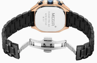 Montres à quartz pour hommes MEGIR 2217, bracelet en acier inoxydable, design original, qualité supérieure, prix abordable, faible MOQ, étanches, nouvelle collection.