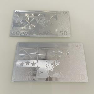 Billet de banque Argent Euro <span class=keywords><strong>500</strong></span>, cadeau du Nouvel An, jouet de casino, billet de banque personnalisé 100 Euro, Euro - Product Image 6