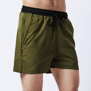 Pantalones Cortos de Playa para Hombre, Personalizados OEM, 100% Algodón, Color Sólido, Casuales, Transpirables, Impermeables, Ecológicos, de Secado Rápido y Elásticos - Product Image 4
