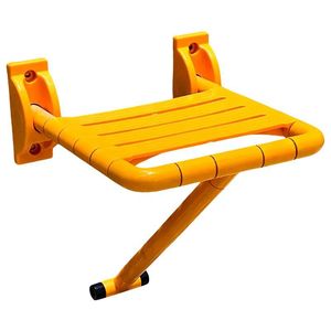 Qianlong <b>Folding</b> <b>Shower</b> Chair 250 Kg Capacity Wall Mounted Non Slip Bath <b>Stool</b> For Elderly And Disabled - Product Image 1