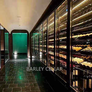 Barley Cellar - Armoire à vin en acier inoxydable personnalisée avec système de refroidissement avancé - Acier inoxydable non standard - Product Image 5