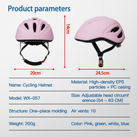 Casque Enfant Double Usage Réglable en PC+EPS pour Skateboard, Trottinette, Roller, Cyclisme et Activités de Plein Air