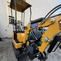 Mini Excavator 3.5 Ton EPA EURO 5 Mesin Kubota Micro Digger Untuk Pertanian dan Rumah Tangga  2 Ton 1 Ton Mesin Excavator Mini Crawler Kecil