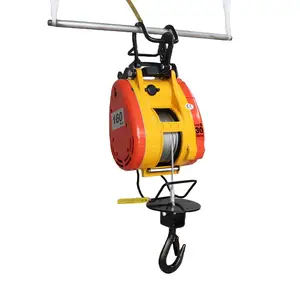 300kg 500kg 30m 60m Wireless Remote Control Small Mini Electric Hoist