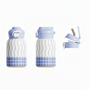 Set de Regalo Personalizado <span class=keywords><strong>para</strong></span> Niños: <span class=keywords><strong>Taza</strong></span> de Sublimación, Vaso Térmico de Acero Inoxidable con Aislamiento al Vacío, Aislamiento Térmico de 24 Horas, Pajita <span class=keywords><strong>para</strong></span> - Product Image 3