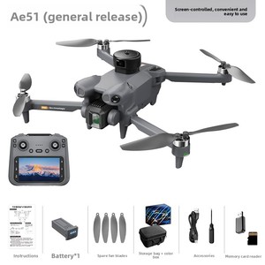Nouveau <span class=keywords><strong>drone</strong></span> AE51 à double caméra 4K HD avec GPS, écran de contrôle à distance, moteur sans balais, mini <span class=keywords><strong>drone</strong></span> RC pour photographie aérienne en extérieur - Product Image 6
