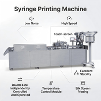 Machine d'impression sérigraphique à double ligne pour seringues médicales jetables, contrôle automatique informatisé pour seringues