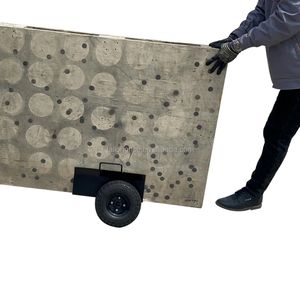 Chariot en acier Tailong Roues antidérapantes faciles à utiliser Panneau de serrage réglable unique Outils d'application large supportés par l'OEM - Product Image 2