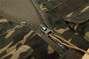 أحدث الاتجاهات الخريف والشتاء جيب البضائع شعار مخصص الرجعية سترة متعددة رخيصة العمل فائدة الرجال سترة - Product Image 3