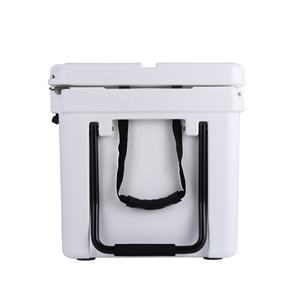 Caixa Térmica Portátil de 80 Litros, Moldada por Rotação, com Rodas e Alça de Mochila, Personalizável com Logotipo, em Aço Inoxidável e Plástico, para Bebidas e Pesca - Product Image 3