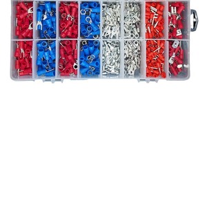 Borniers de connexion Cnhh, ensemble combiné de 1000 pièces, borniers annulaires en matériau PC pour câblage électrique - Product Image 1
