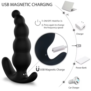 S-HANDE - Juguete Sexual con Electroestimulación, Tapón Anal, Masajeador de Próstata, Bolas Anales, Vibrador Anal para Hombres <span class=keywords><strong>y</strong></span> Mujeres - Product Image 4