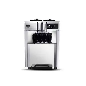 UKUNG commercial snack machine supplier hot sale ice cream machine soft ice cream maker