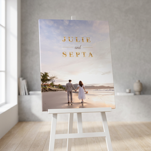 ภาพพิมพ์ดิจิทัลงานแต่งงานแบบกำหนดเองบนแผ่น MDF สำหรับติดผนัง - Product Image 3