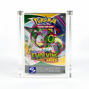 Boîte <span class=keywords><strong>de</strong></span> présentation magnétique personnalisée SYP en acrylique imperméable pour cartes à collectionner Pokémon Scarlet & Violet 9 Journey Together Booster Bundle - Product Image 1