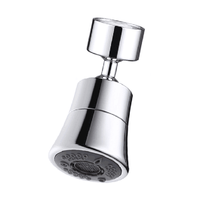 Robinet de cuisine/salle de bain, rotation, en laiton, 1080 degrés, barboteur, aérateur