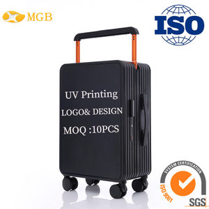 Maleta de Viaje Moderna con <span class=keywords><strong>Ruedas</strong></span> Giratorias de 360°, Asa Ancha, Ligera, Fabricada en PC, con Candado TSA, 20/24 Pulgadas - Product Image 1