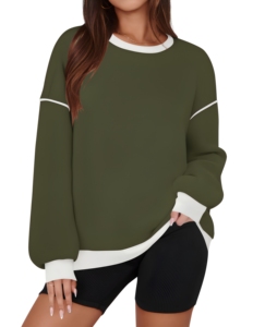 Blank Plain Pullover Drop Shoulder <b>Yoga</b> Gym figures Multi Color Optional blend Embroidery Logo Crewneck <b>Sweatshirt</b> breathable - Product Image 4