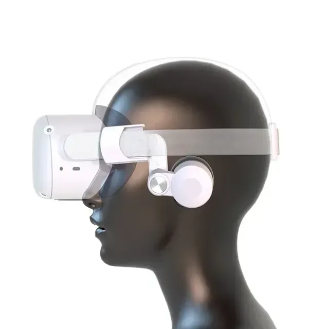 Adjustable Headphone For Oculus Quest 2 VR Headset Earmuffs Headwear Noise Reduction Earmuffs VR Accessories