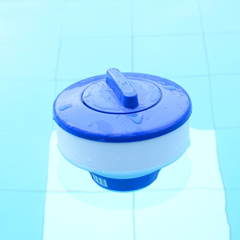 Boîte à potion flottante moyenne de 8 pouces bleue
