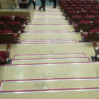 Meilleure Bande de Protection Moderne en Alliage d'Aluminium Autocollante Épaissie en L Antidérapante pour Hôpitaux Certifiée ISO9001 pour Coins d'Escalier