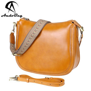 Sacs à bandoulière tendance rétro AndoBag pour femmes, sac à bandoulière en cuir véritable, sac à main de luxe et sac carré 1606 - Product Image 1