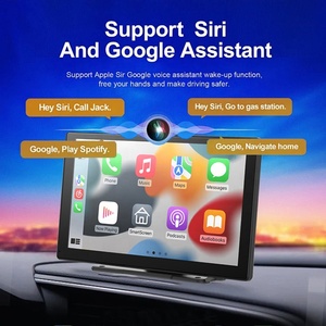 9 inch <span class=keywords><strong>Android</strong></span> 10 <span class=keywords><strong>GPS</strong></span> <span class=keywords><strong>navigation</strong></span> máy tính bảng không dây Carplay 1080P DVR <span class=keywords><strong>iGo</strong></span> bản đồ IPS màn hình LCD tự động gương liên kết Wifi ô tô - Product Image 3