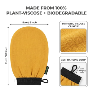 Guanto Esfoliante Professionale OEM Tradizionale Kessa <span class=keywords><strong>Hammam</strong></span> 100% Viscosa per la Pulizia del Corpo e la Rimozione della Pelle Ruvida, Detergente per i Pori - Product Image 5