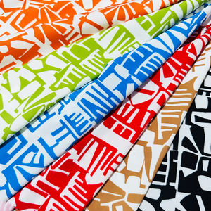 Floreale <span class=keywords><strong>100</strong></span> kain rayon stampato tessuti in viscosa 30s 45s 60s tessuto in viscosa rayon filato stampato per abbigliamento donna vestito - Product Image 1