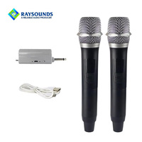 Microphone dynamique sans fil portable, prix usine ODM/OEM, support de micro pour batterie sans fil pour spectacles en direct