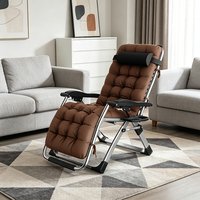 Chaise de plage zéro gravité moderne, légère et durable, portable, en métal, pour terrasse, jardin, camping - Fauteuil inclinable pliable et compactable