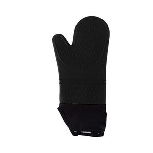 Pour <span class=keywords><strong>Amazon</strong></span> Silicone mitaines de four Anti-brûlure étanche isolation thermique gants de cuisson haute température polaire épaissi four - Product Image 6