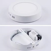 Lampes de panneau sans cadre encastrées en surface mince en aluminium Shingel 6W 12W 18W 24W Panneau de plafond à led