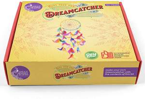 <span class=keywords><strong>Attrape</strong></span>-rêves <span class=keywords><strong>en</strong></span> plumes arc-<span class=keywords><strong>en</strong></span>-ciel, kit de fabrication d'<span class=keywords><strong>attrape</strong></span>-rêves DIY avec anneaux <span class=keywords><strong>en</strong></span> bambou, cerceaux, fabrication de <span class=keywords><strong>macramé</strong></span>, décoration de chambre d'enfant - Product Image 3