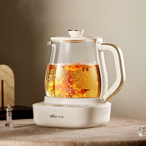 Olla de Vidrio Bear All Glass con Temperatura Constante de 1.5L para Preparar Té en Casa u Oficina - Product Image 1