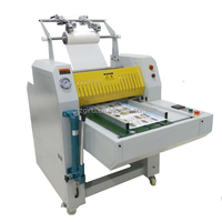 Machine à plastifier à chaud film de stratification de papier film plastique bopp avec taille A2 simple face