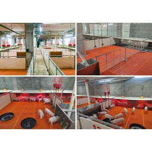 Vệ sinh heo con gian hàng Vườn Ươm bút Crate lợn trang trại lồng hệ thống với sàn - Product Image 4