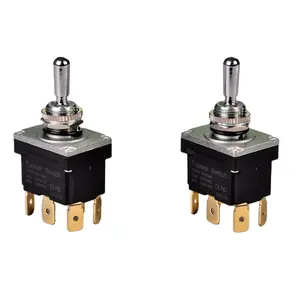 Customized professional 12mm toggle switch e-ten 403 shaking head switch toggle switch 6 feet 3 files