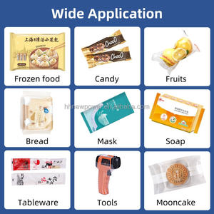Machine d'emballage horizontale automatique à flux de carottes laitue machine d'emballage de scellage de type oreiller de fruits légumes prix - Product Image 2
