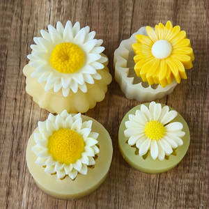 Stampo in Silicone a forma di fiore di margherita nuovo Design stampo a farfalla stampo a candela per fare la candela - Product Image 5