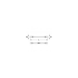 KS <b>TOOLS</b> - 517.0303 Double revolving head <b>spanner</b> - EAN 4042146036808 WRENCHES HINGED SOCKET COMBIN. WRENCHES - Product Image 2