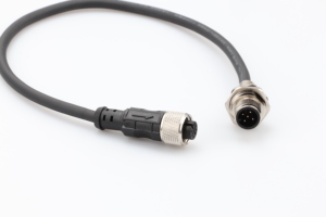 M12 8-pin nữ nối nhà ở cảm biến lĩnh vực lắp ráp nối tròn IP67 thẳng Adapter 60V 12A cho PG7/PG9 Cáp - Product Image 4